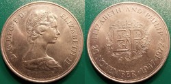 25 Nouveaux Pence 1972 Noces d'argent