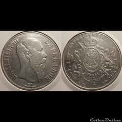 Mexique 1 Peso 1866
