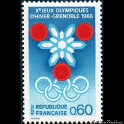1967 Prélude aux Jeux Olympiques d'hiver à Grenoble