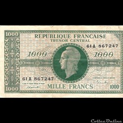 1000 Francs Marianne France