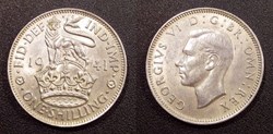 Grande Bretagne 1 Shilling 1941 Georges VI