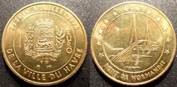 d- Jeton Le Havre 1 Euro 1996