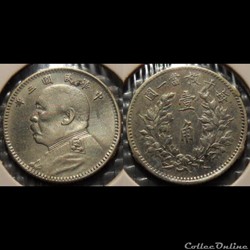 Chine République Générale 10 Cents Faux?