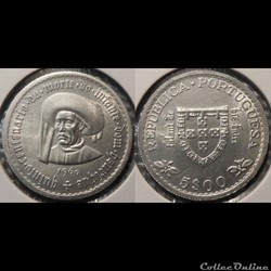 Portugal 5 Escudos 1960
