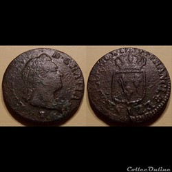 I9 Louis XV Sol à la vieille tête 1774 I