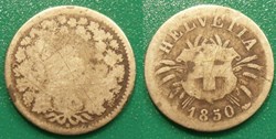 Suisse 5 Rappen 1850