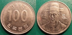 100 Won 1992