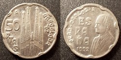 50 Pesetas 1992 Sainte Famille Jeux Olympiques de Barcelone 1992