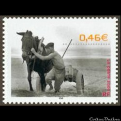 Timbre Pêcheur de Sable à Capbreton (40)