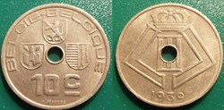 10 Centimes 1939 Belgie-Belgique
