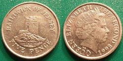 5 Pence 1998