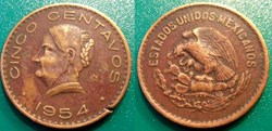 5 Centavos 1954