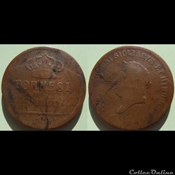 Italie Naples & Sicile 10 Tornesi 1819
