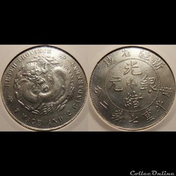 Chine Hu-Peh 1 Dollar Faux?