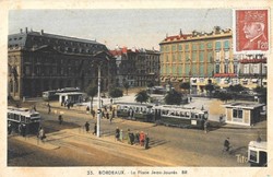Gironde - Bordeaux - La Place Jean-Jaurès