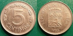 5 Centimos 1986