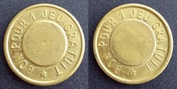 j- Jeton Jeux Bon pour un jeu Gratuit