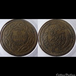Tunisie 5 Francs 1946