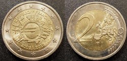2 Euros 2012 Introduction de l'Euro 10ans