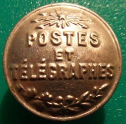 Bouton Postes et Télégraphes