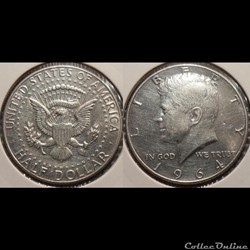 USA 1/2 Dollar 1964