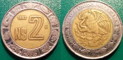 2 N Pesos 1992