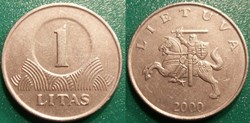 1 Litas 2000