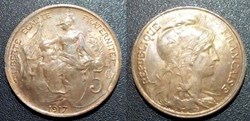 Ca 5 centimes Dupuis 1917