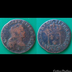I71 Louis XV demi sol au buste enfantin 1721 S