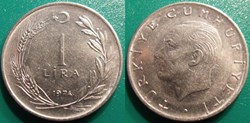 1 Lira 1974