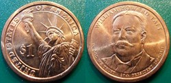 1 dollar Presidents: 1909-1913 William Howard Taft