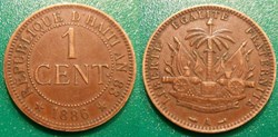 Haïti 1 Cent 1886