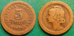 5 Centavos 1927