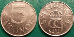 5 Kronor 1984