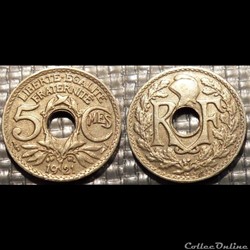 Cc 5 centimes EM Lindauer 1921 17mm 2g
