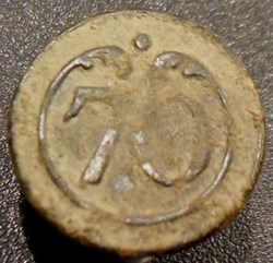 Bouton 70 ème Infanterie de Ligne - 1803/1814