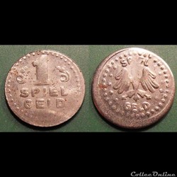 e- J etr Allemagne Spielgeld 1