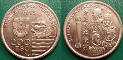 200 Escudos 1993 Daïmios de Omura