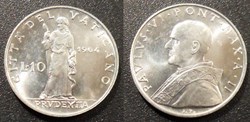 10 Lires 1964 Paul VI
