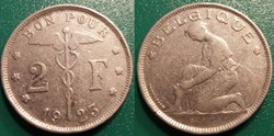 2 Francs 1923 Belgique