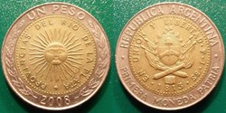1 Peso 2008