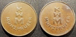 e- J etr Allemagne KWM MUNZPRUFER grand module lettres plus épaisses