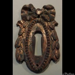 Applique entrée de clef de serrure