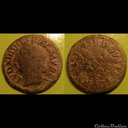 G1 Louis XIII La Rochelle 1642