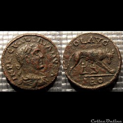 B6 Valérien I 253-260Troas Alexandria