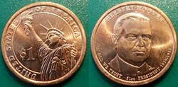 1 dollar Presidents: 1929-1933 Herbert Hoover