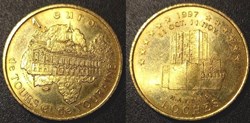 d- Jeton - Loches - 1 Euro 1997