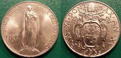 1 Lire 1936 Pie XI