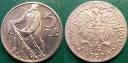 5 Zloty 1959