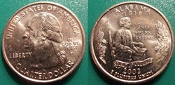 1/4 dollar 2003 P Alabama